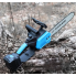 Ланцюгова пила з шиною 12 дюймів та 2 акумуляторами 48В в кейсі Electric Saw Blue