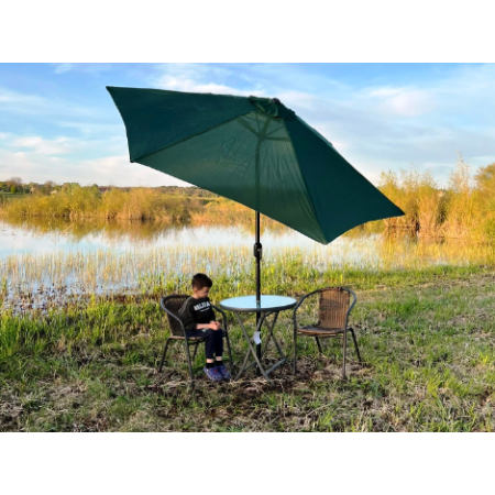 Парасолька «Кафе» 3м 6 спиць антивітер (з нахилом)