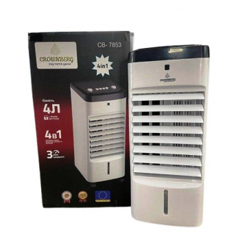 Портативний кондиціонер СВ-7853 повітряний охолоджувач (Air Cooler) на водяній основі