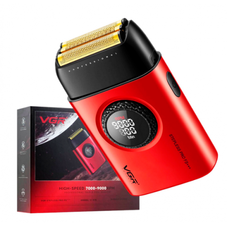 Електробритва VGR V-378 RED шейвер