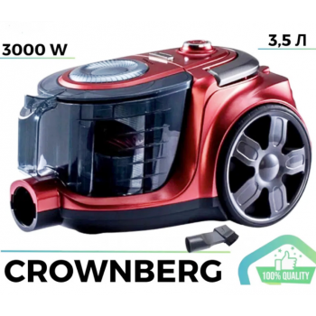 Контейнерний пилосос Crownberg CB-0115 3000Вт Контейнерний пилосос Crownberg CB-0115 3000Вт