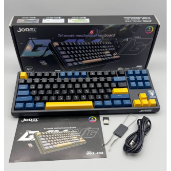 Клавіатура JEDEL WKL-102 МЕХАНІЧНА Tri-mode Type-C 88 keys
