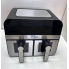 Аерофритюрниця двокамерна 4200Вт 6L+6L Zepline ZP-0218 з силіконовими формами