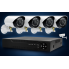 Набір вуличних камер відеоспостереження DVR KIT 7004 AHD 4ch Hibrid реєстратор і камера для дому