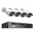Набір вуличних камер відеоспостереження DVR KIT 7004 AHD 4ch Hibrid реєстратор і камера для дому