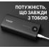 Повербанк Rixus 40000 мАг 18 Вт Швидка зарядка з дисплеєм RXPB40 Чорний