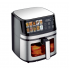 Аерогриль-аерофритюрниця Prime Kitchen AF8005ETG 12,5 л, 4400 Вт, з подвійними нагрівальними елементами та сенсорним керуванням