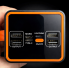 Повербанк MAXI 100,000 мАг з дисплеєм, 4×USB, Type-C, MicroUSB + ліхтарик