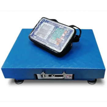 Ваги електронні торгові WiFi на 200 кг 32х42см 4В Blue BITEK TCS-R2-200