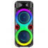 Портативна Bluetooth колонка 2х8" з дротовим мікрофоном та RGB підсвіткою ZQS8275 40W