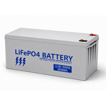 Акумулятор BATTERY liFePo 12.8V 300Ah 3840Wh для дому, квартири, ДБЖ та сонячних електростанцій