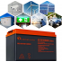 Гелевий акумулятор BATTERY GEL Turkishh Solar 12V 100 Ah