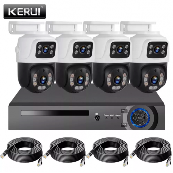 Комплект відеоспостереження провідний з переглядом через 3G мережу DVR KIT 4ch метал HD набір на 4 камери з реєстратором