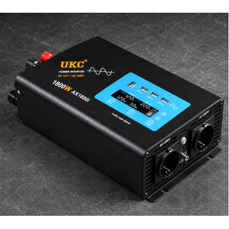 Перетворювач AC/DC 1800W AX Sine з чистим синусом
