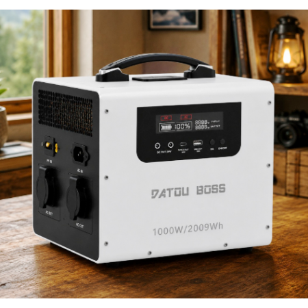 LiFePo4 2009 Вт*г Зарядна станція Datouboss портативна з низьким рівнем шуму