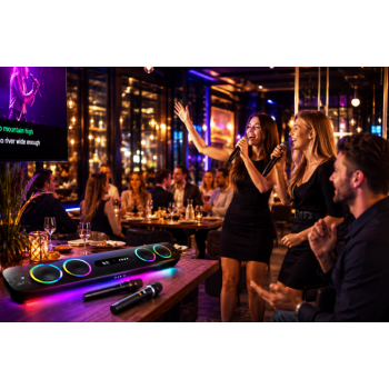 Саундбар G-68PRO.Акустична система-караоке.Саундбар для телевізора з Bluetooth