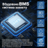 LiFePO4 12V/300Ah Акумулятор Anenji вбудований Bluetooth для резервного живлення з BMS