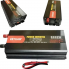 Перетворювач напруги Eryuan 12V → 220V 5000W чистий синус з LCD і вольтметром