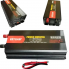 Перетворювач напруги Eryuan 12V → 220V 5000W чистий синус з LCD і вольтметром