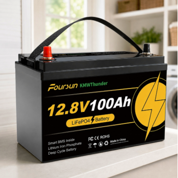 LiFePO4 12V 100Ah Акумулятор Foursun 1280Wh, 100A, з BMS платою