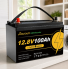 LiFePO4 12V 100Ah Акумулятор Foursun 1280Wh, 100A, з BMS платою