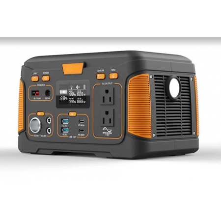 Потужна портативна електростанція, 300W з виходами USB, Type-C, DC, ліхтар WX-1436 