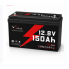 LiFePO4 12V 150 Ah Акумулятор Idzlldi BMS, для для резервного живлення будинку, квартири