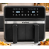 Двокамерна аерофритюрниця Skyberg SB-317 10 л 4800 Вт 2 кошики, сенсорне керування