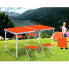 Розкладний стіл - валіза з 4 стільцями Folding Table для пікніка, риболовлі, дачі, 120х60 см
