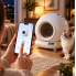 Розумний автоматичний самоочищувальний лоток для кішок з додатком WiFi, Bluetooth TOICAT-8900 78 л+7 л 
