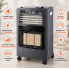 Газово-електричний інфрачервоний обігрівач на колесах Domotec MS-6607, 4200 Вт 