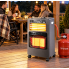 Газово-електричний інфрачервоний обігрівач на колесах Domotec MS-6607, 4200 Вт 
