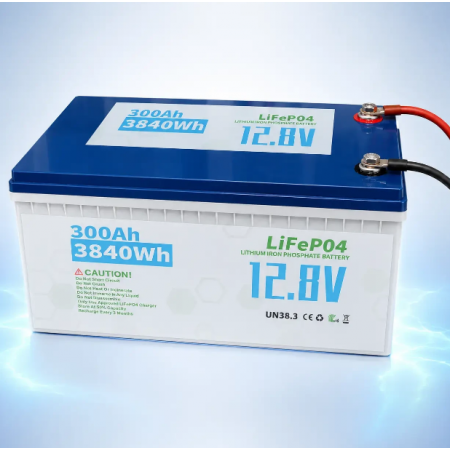 Літієвий акумулятор для сонячних систем, 12V, 300Ah, LiFePO4, Білий