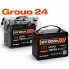 LiFePO4 12V 100Ah Humsienk з Smart BMS 100A, 1280Wh із Bluetooth для ДБЖ