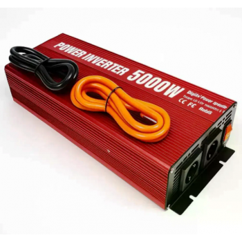 Перетворювач напруги 5 CORE UN-3061 12V-220V 2200 - 5000 Вт з USB та охолодженням, інвертор