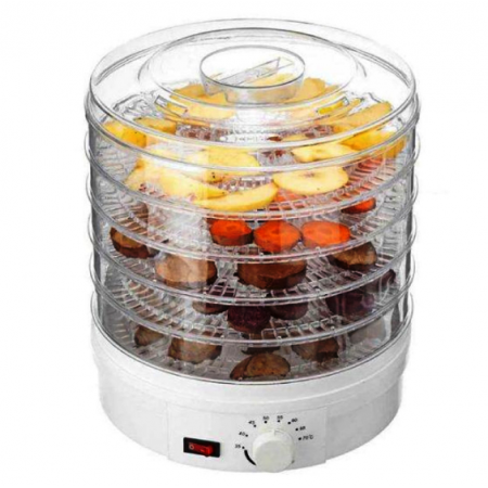 Сушарка для овочів і фруктів Food Dehydrator 5 секцій Happy Home SX-770