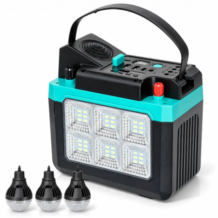 Ліхтар з колонкою GDLITE GD-9008 MUSIC Bluetooth FM PD 20W 3 лампи